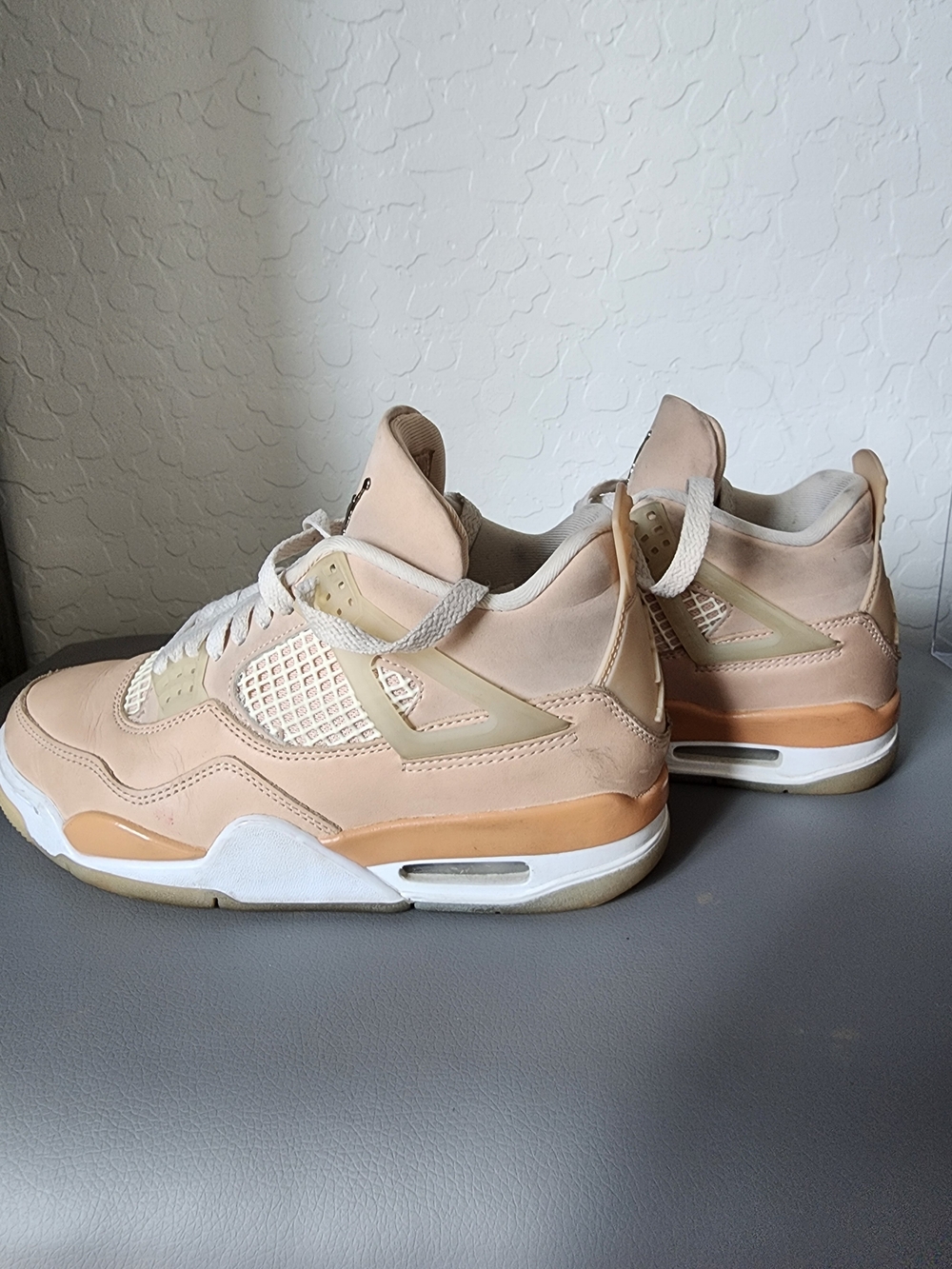 Jordan Neutral Tan Retro Sneakers Size 6